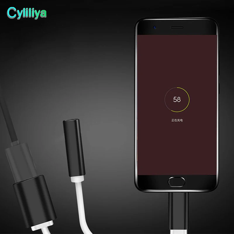 5 шт. аудиокабель Type C 2 в 1 USB Type-C 3 мм разъем для наушников адаптер Moto Xiaomi аудио
