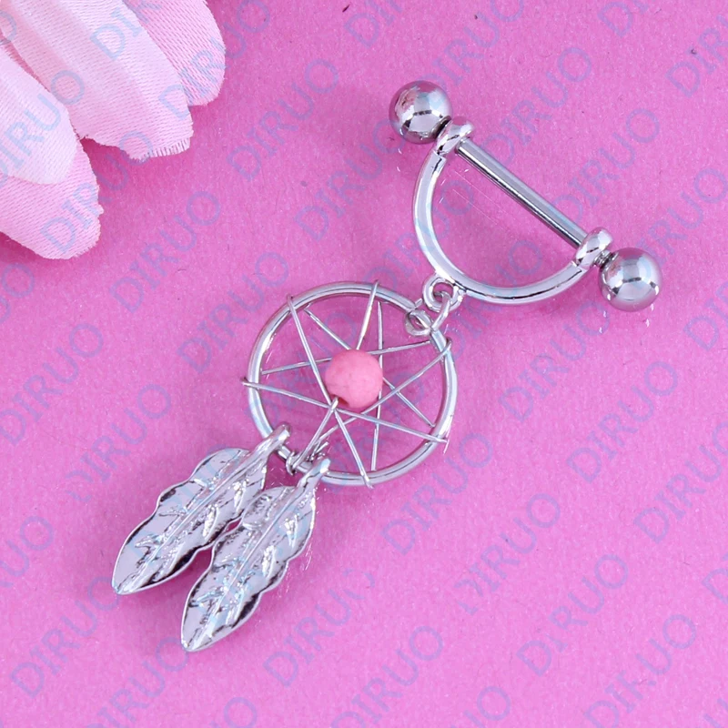 Розничная продажа кольцо в виде Ловца снов 2 шт. 4 цвета 16 г 316L хирургический