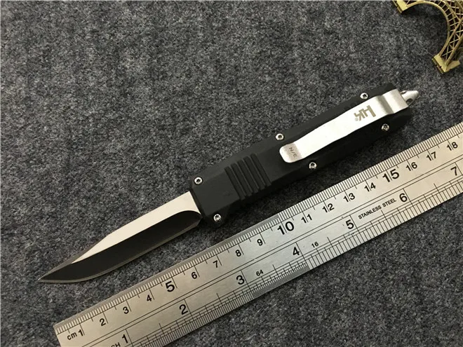 Drop Point BENYS пользовательские мини HK N/E фиксированным лезвием карманный нож - Цвет: Drop Point