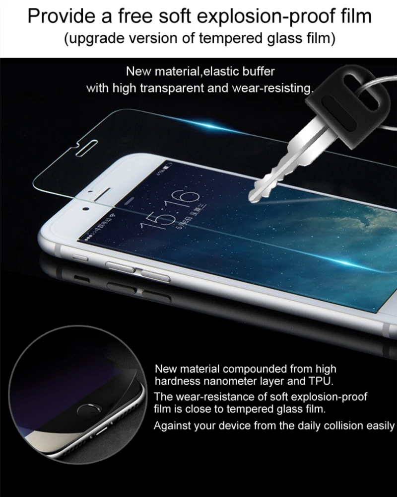 IMAK For Nokia 9 PureView Case Cover Shockproof Airbag TPU Silicone Back + Screen Protector |