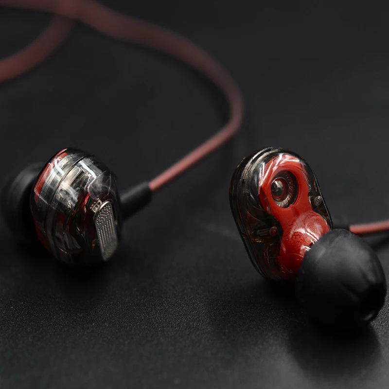 KZ ZSE HIFI бас спортивные наушники вкладыши Динамический драйвер шумоподавление