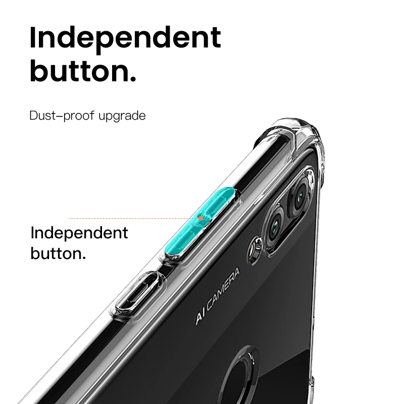 Мягкий силиконовый чехол для телефона Bapick из ТПУ huawei Honor 8a 7a 8x 8c 10 20 Lite Pro 10i