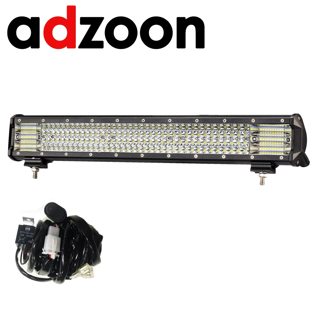 ADZOON светодиодный светильник бар IP67 20 дюймов 480 Вт комбинированный луч