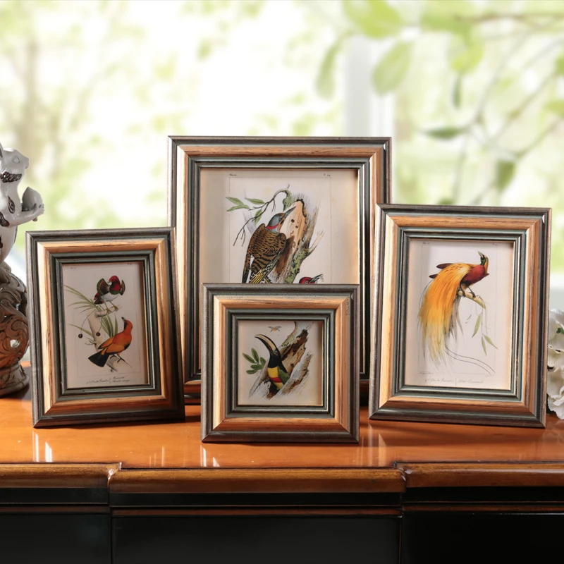 2017 комплектов мини фоторамок фоторамки для картины настенные украшения дома