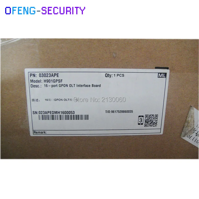 16 портов H901 GPSF GPON плата с шт C + модули для Huawei MA5800 OLT|Оптоволоконное оборудование| |
