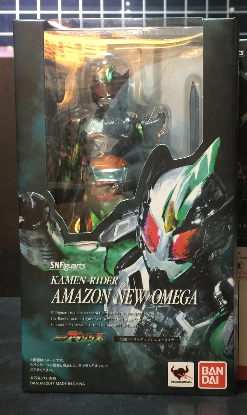 100% Оригинальный BANDAI Tamashi Наций S.H.Figuarts (SHF) фигурка-Kamen Rider New Omega | Игрушки и хобби