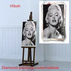 5D алмазная живопись! Индивидуальный заказ! Фото на заказ Алмаз Полный Круглый Алмаз