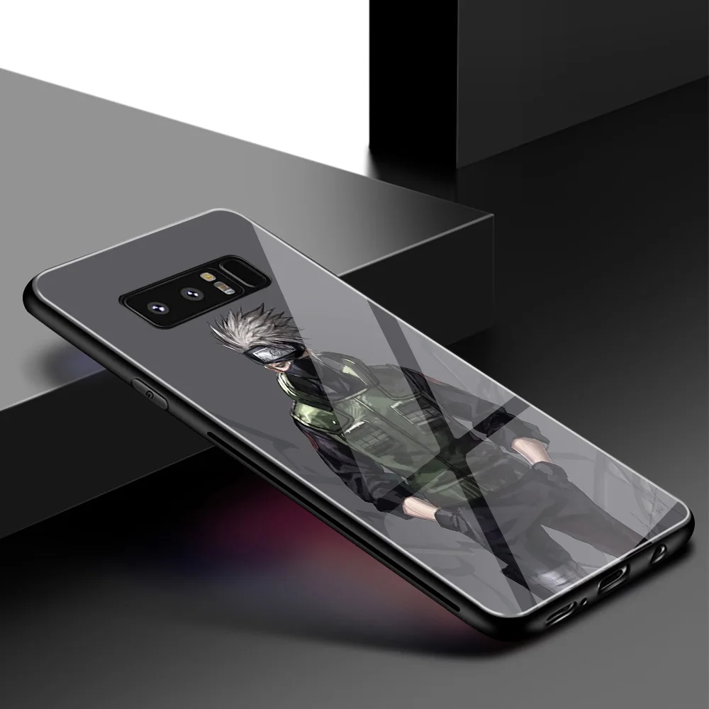 Для samsung Note 8 чехол Наруто Какаши жесткий чехол для samsung Galaxy Note 8 9 10 plus S8 S9 Plus S10 plus S10 Lite - Цвет: 01008