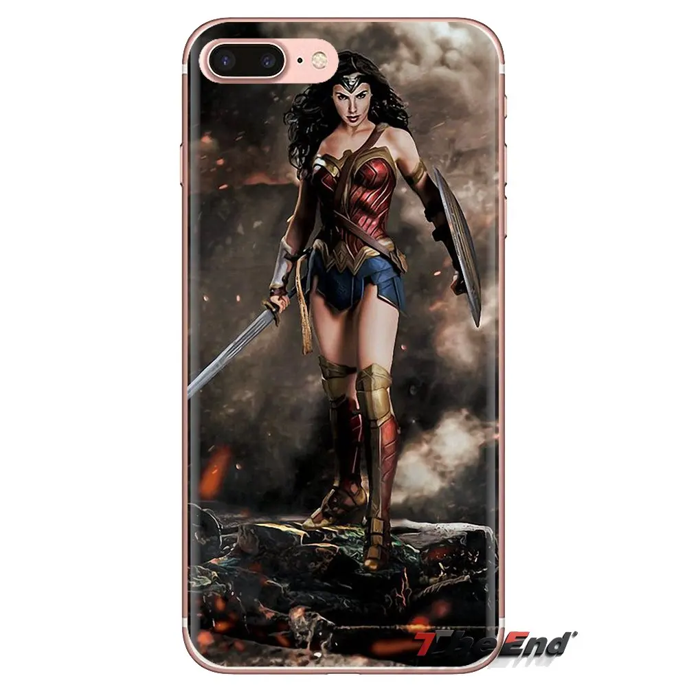 Мягкий чехол из ТПУ для LG Spirit Motorola Moto X4 E4 E5 G5 G5S G6 Z Z2 Z3 G2 G3 C Play Plus Mini Gisele Gal Gadot Wonder Woman