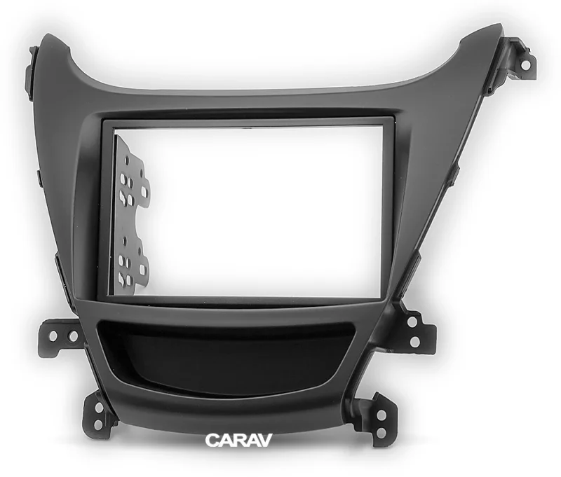 CARAV 11-543 автомобильный стерео радио панель рамка Комплект для HYUNDAI Elantra(MD), Avante(MD)(правое колесо/с карманом