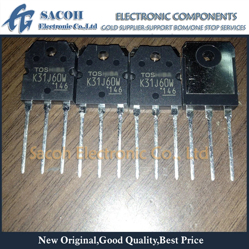 

New original 5PCS/Lot TK31J60W K31J60W or TK31J60W5 K31J60W5 TO-3P 30.8A 600V N-Channel MOS Transistor