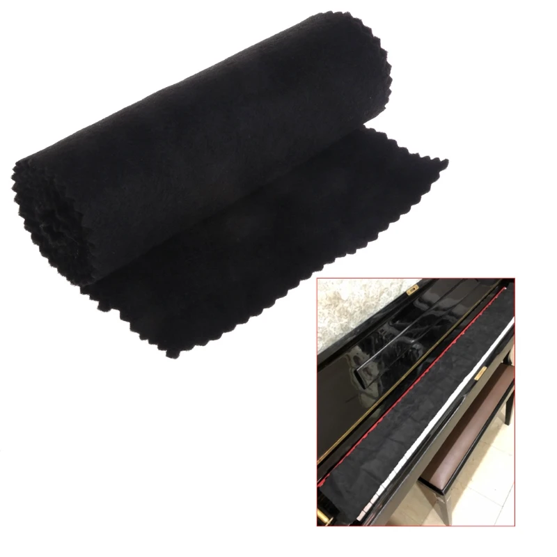 88 клавиш черный мягкий чехол для ключей пианино клавиатура Пыленепроницаемая