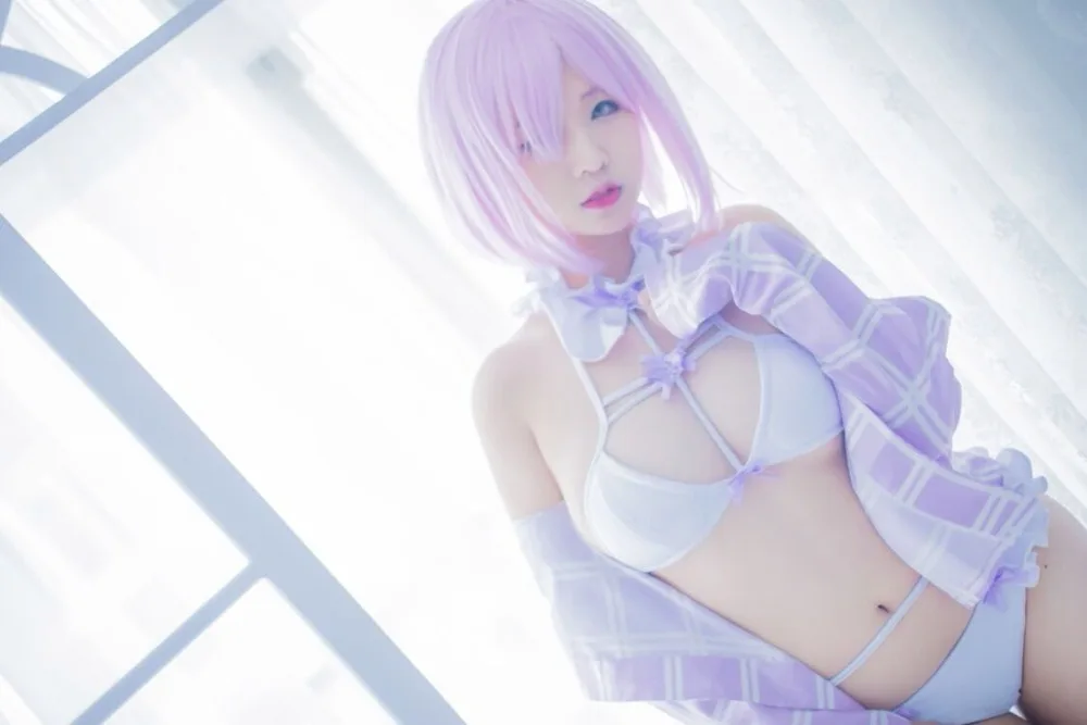 Mash Fate/Grand Order Косплей FGO Kyrielight Костюм Купальник Летний купальник|Игровые костюмы| |