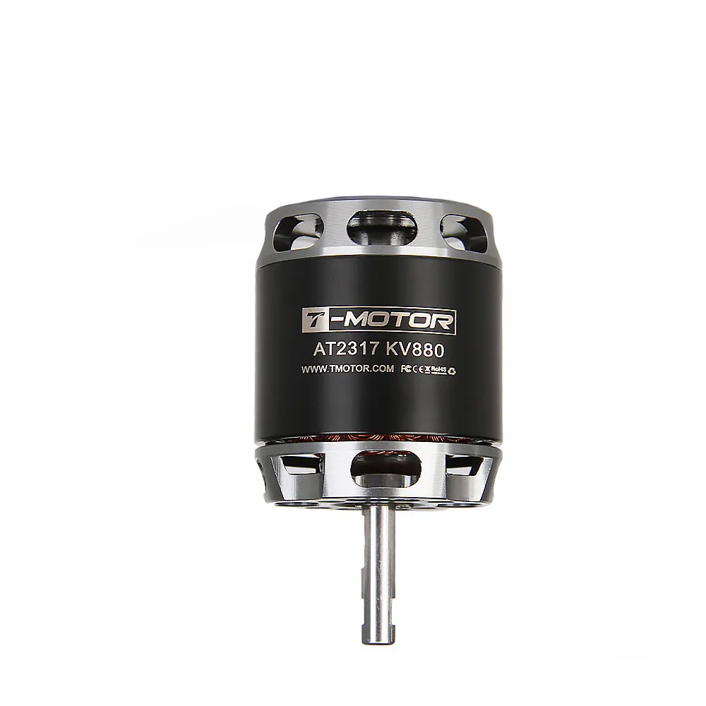 T MOTOR AT2317 длинный вал KV880 1400KV KV1250 бесщеточный двигатель для гибридного