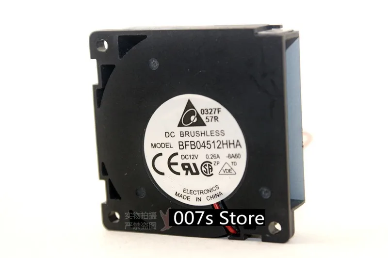 Новый радиатор охлаждения вентилятор для DELTA BFB04512HHA 4 5 см 12V 0.26A 45X45X10mm 3pin двойной