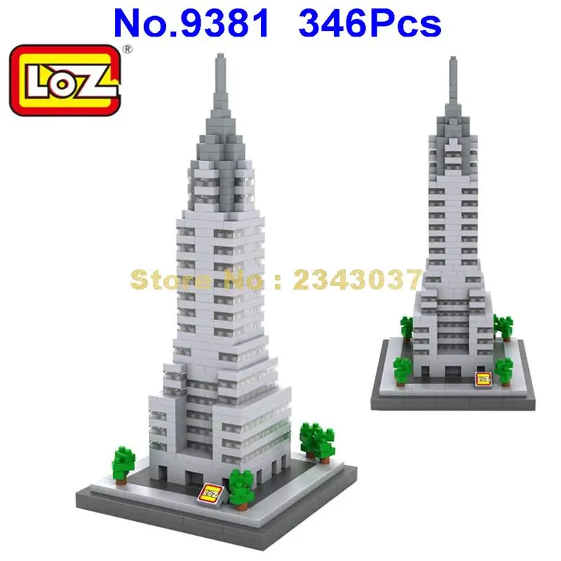 9381 550pcs World Great Architecture Chrysler Diamond Mini Building Blocks Toy | Игрушки и хобби