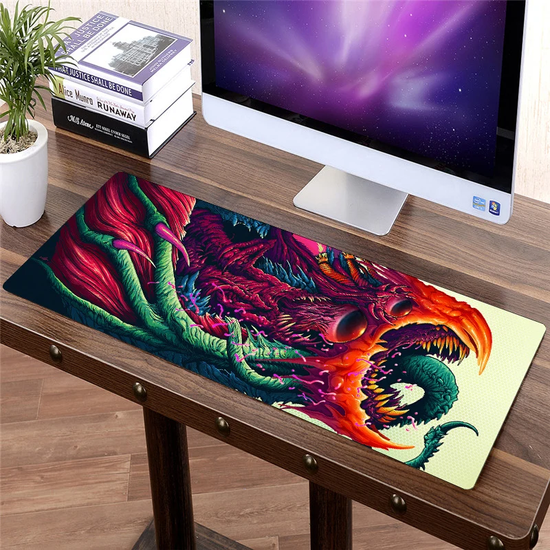 Большой игровой коврик FFFAS 80x30 см под заказ игровая мышь для клавиатуры XL защита