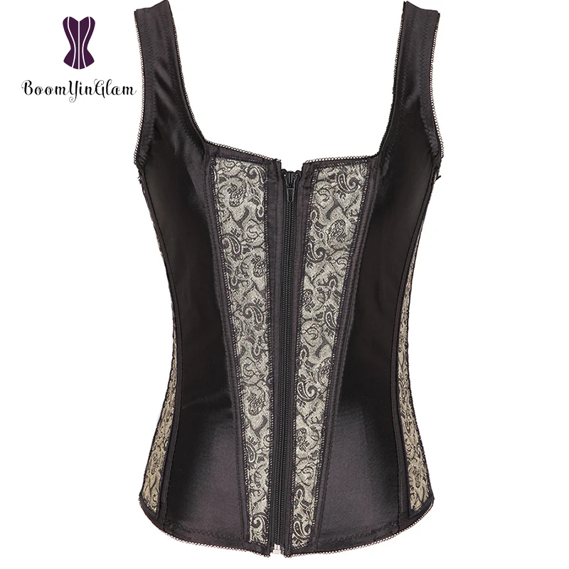 Модный дизайн формирователь тела 10 спиральных стальных костей стимпанк Корсеты