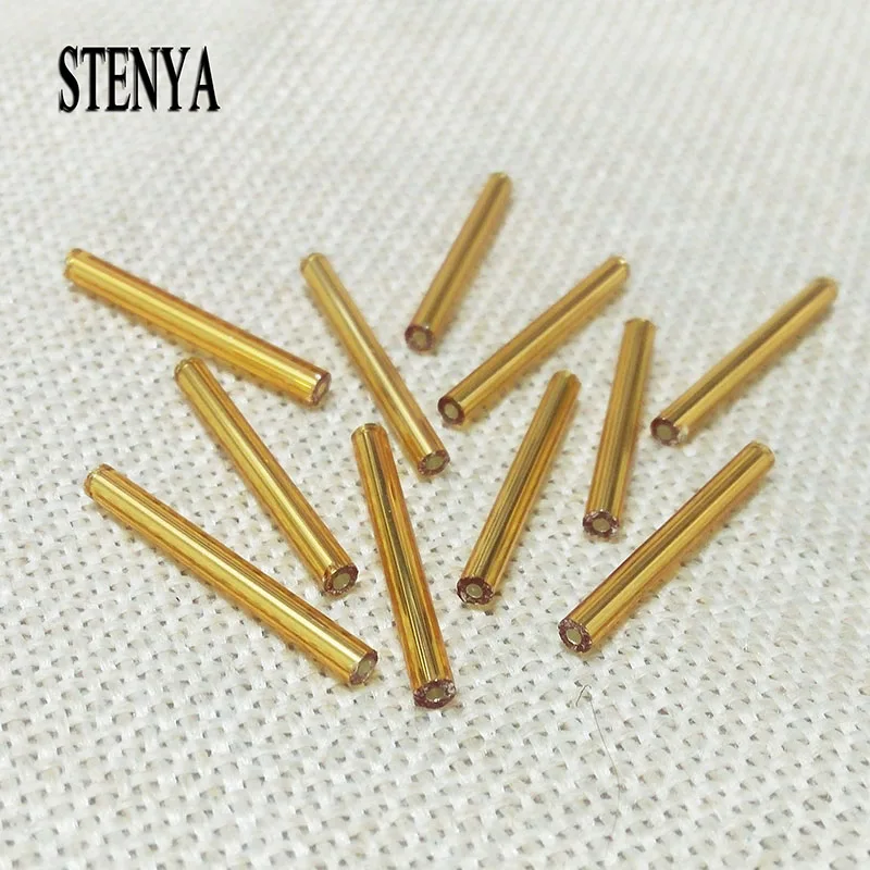 Stenya длинные висячие серьги с чешскими стеклянными бусинами фурнитура для сумки