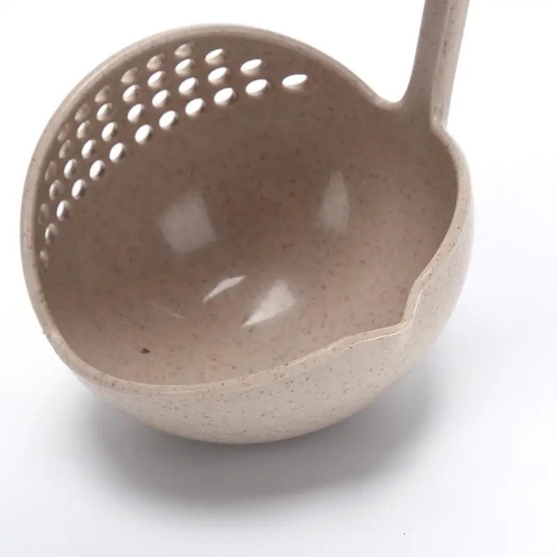 Кухонная утварь 2 в 1 с длинной ручкой из пшеницы посуда для каши суповая ложка