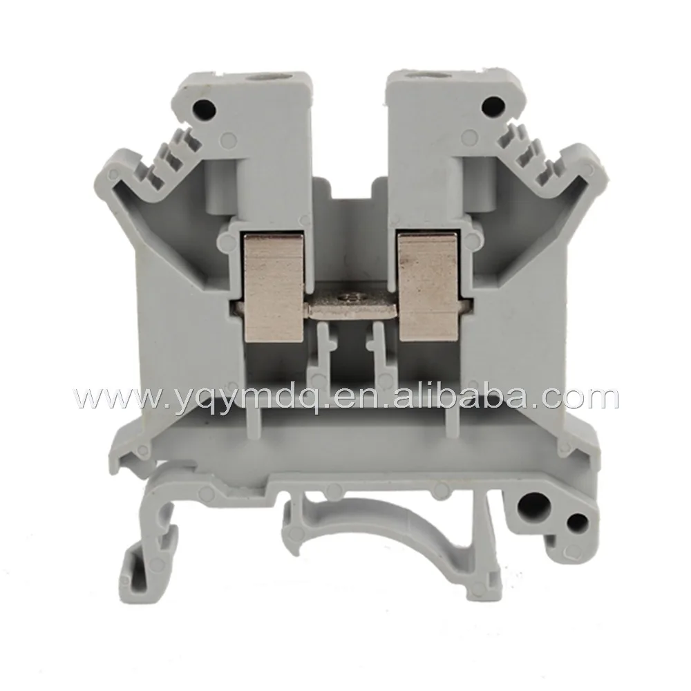 Клеммные колодки 100 шт./лот стандартная пластина с наконечником DIN рейки