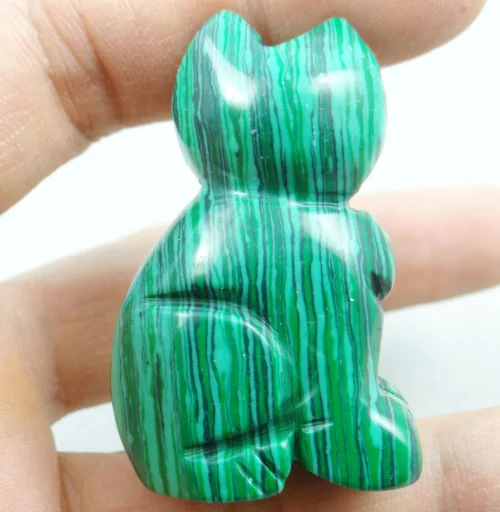 Подвеска в виде кошки из Бирюзы и халцедона 1 шт.|stone pendant|mix stonesgem stone pendant |