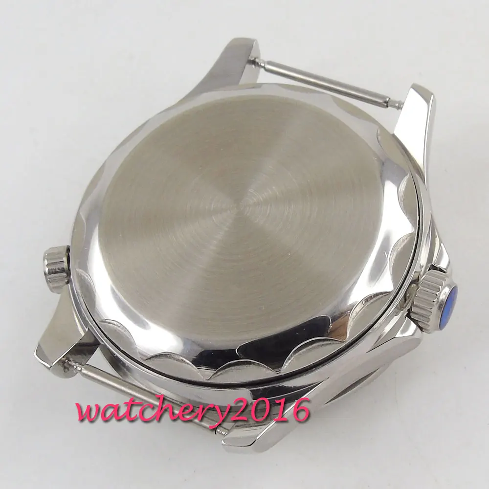 Новинка хит продаж 41 мм чехол для часов из нержавеющей стали закаленное