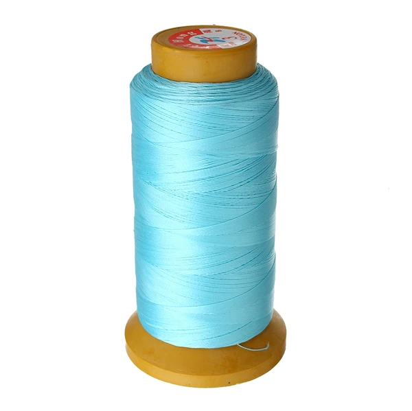 light blue Лидер продаж YYW, 15 цветов, 0,8 мм, 210 м, аксессуары для самостоятельного изготовления шнура, Жемчужная Нить, бисер, нейлоновый шелковый шнур, нить, линия, подходит для ожерелья, ювелирных изделий - Цвет: light blue