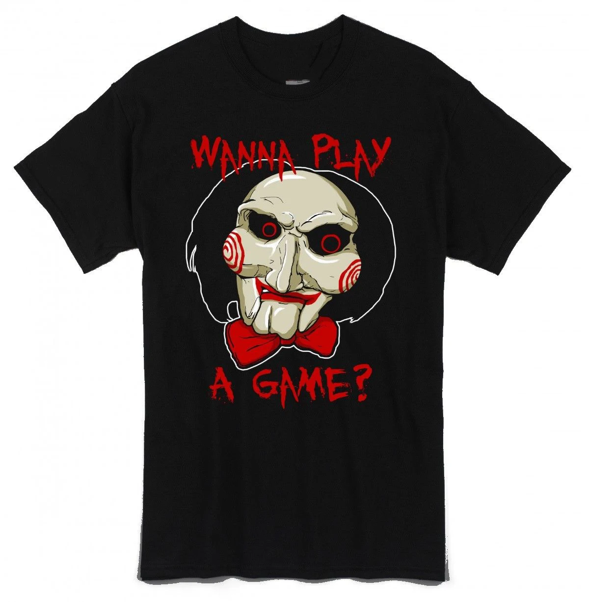 Футболка с надписью Jigsaw Movie Saw футболка всех размеров новинка ** Хэллоуин уличная