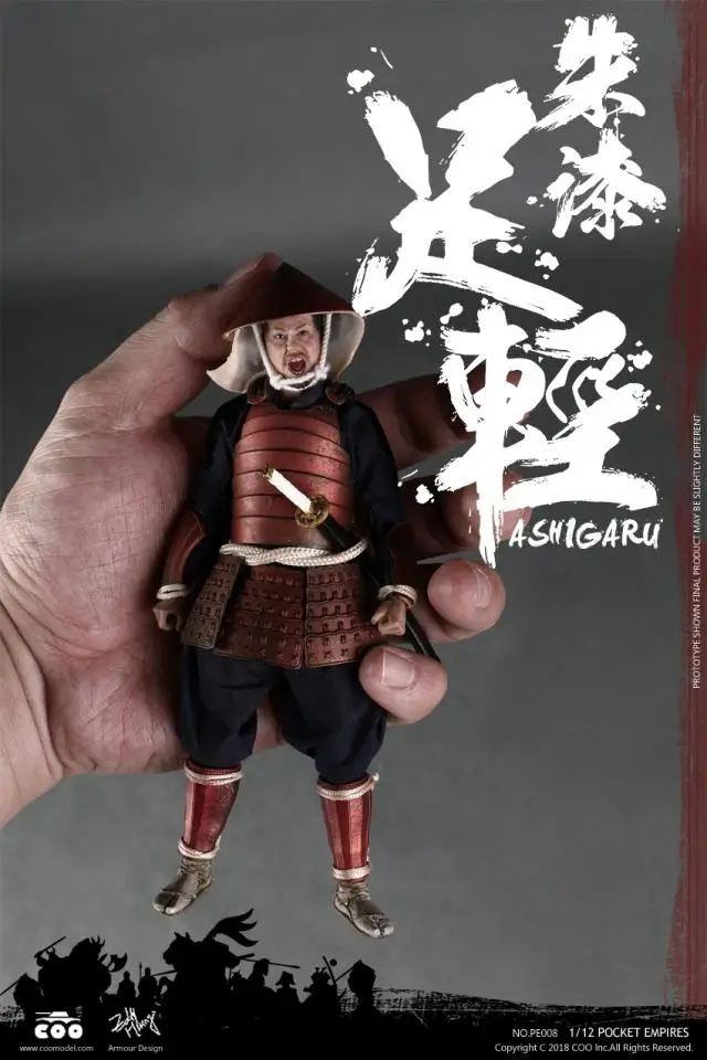 Coomodels 1/12 Ashigaru PE008 обычная коллекция Ver PE009 фигурка для любителей праздника