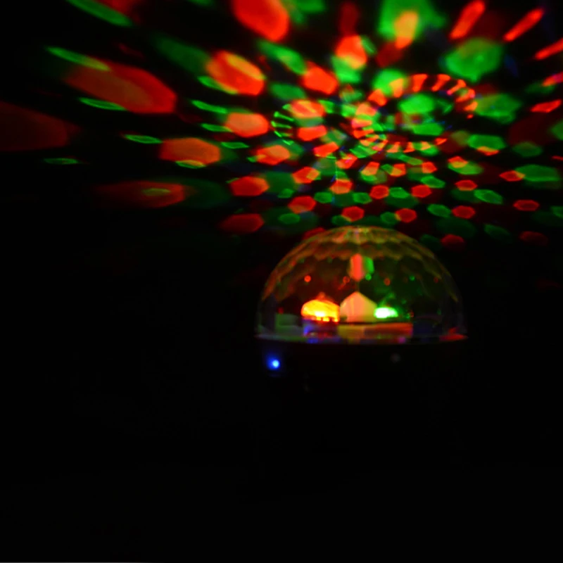 Bluetooth динамик контроллер сценического Света RGB LED магический шар хрустальный свет