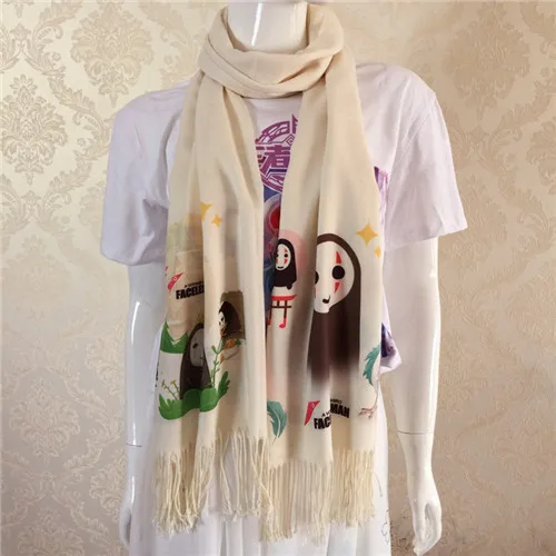 Style 17 Natsume Yuujinchou Шарф Аниме для женщин мальчиков девочек имитация кашемира осень зима теплый с кисточками шарф шаль мягкая теплая упаковка подарок - Цвет: Style 17