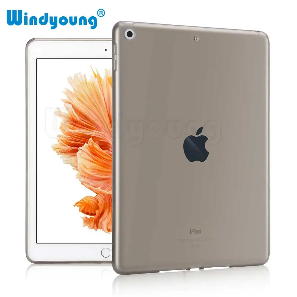 Для iPad 9 2018 чехол прозрачный противоударный мягкий тпу тонкий задний защитный