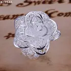 Мужские кольца с тремя цветами, ювелирные изделия из серебра 925 пробы, SMTR116