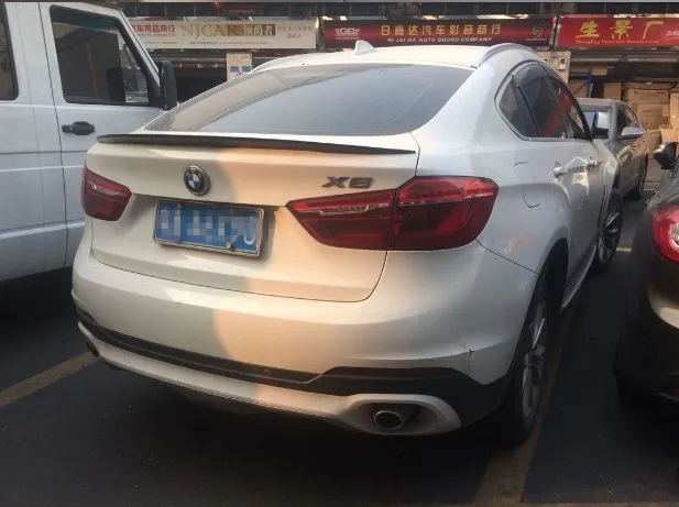 Спойлер для BMW X6 F16 высококачественный спойлер из АБС-пластика заднего крыла