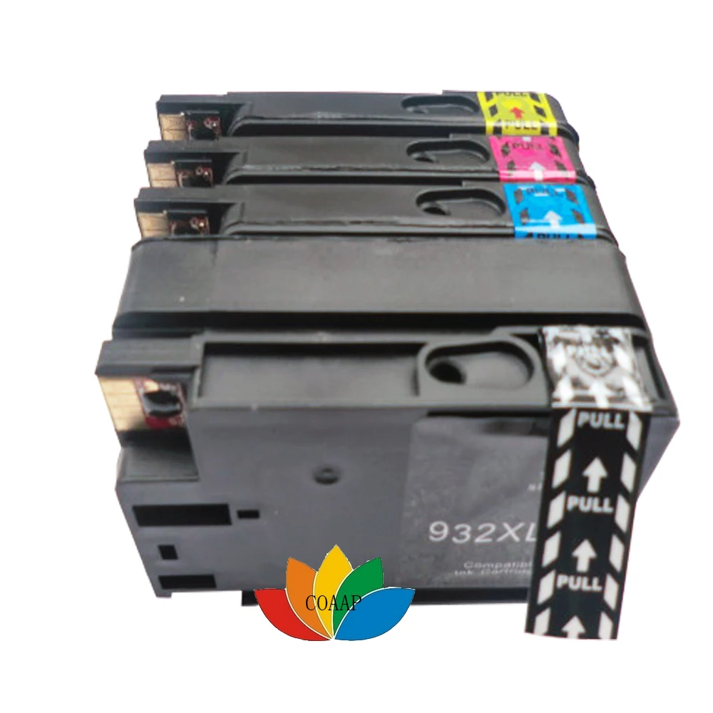 

4 x Replacement ink cartridges for 932XL 933XL hp932 hp933 hp Officejet 6110/6600/6700/7110/7510/7610/7512/7612 Printer