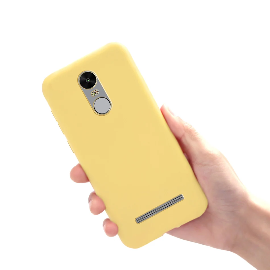 Для Xiaomi Redmi Note 3 Pro 150 мм чехол сплошной цвет мягкий силиконовый Обложка для