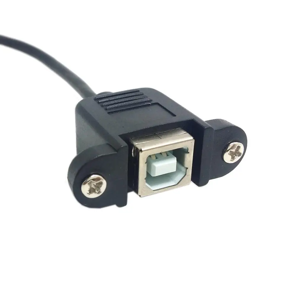 Micro USB 5pin папа к B гнездовой панели Тип крепления кабеля 50 см с