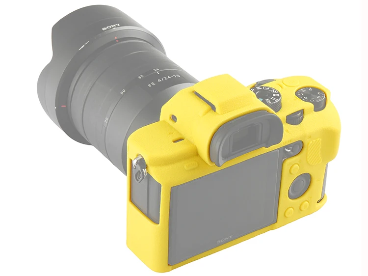 Мягкий силиконовый чехол для камеры резиновый защитный корпуса Sony A7 II A7II A7R Mark 2 A7R2