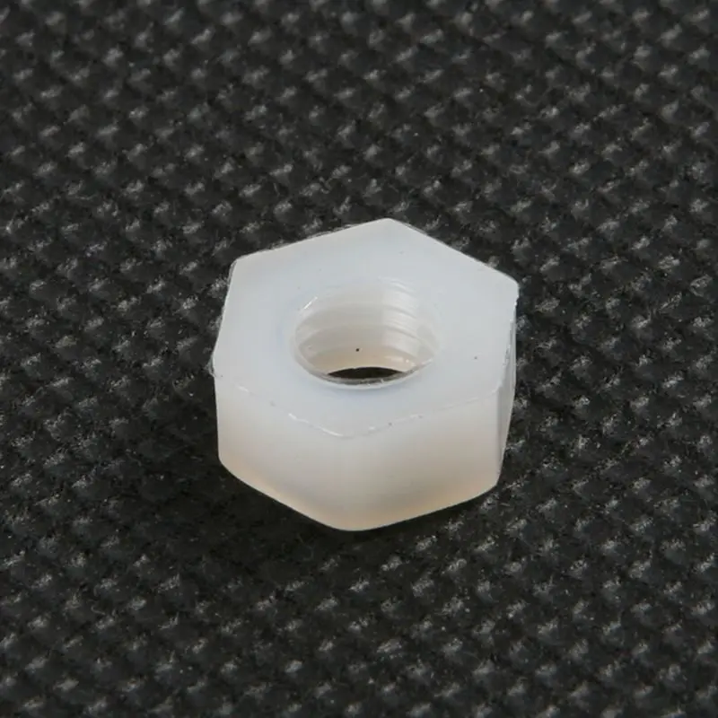 Новейший 10 шт. шестигранный нейлоновый гаек с изолированными пластиковыми