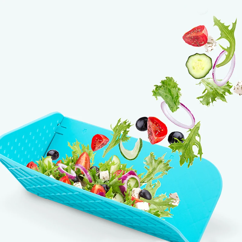 Environmentally Kitchen Knife Set Multifunction Collapsible Plastic Cutting Board with knife and Vegetable Peeler |
