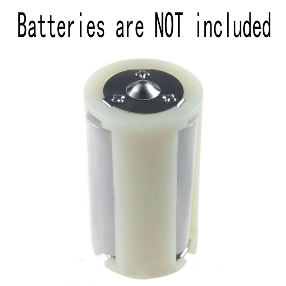 4 шт. параллельная батарея адаптер/держатель случае конвертировать 3AA в 1 D Размер