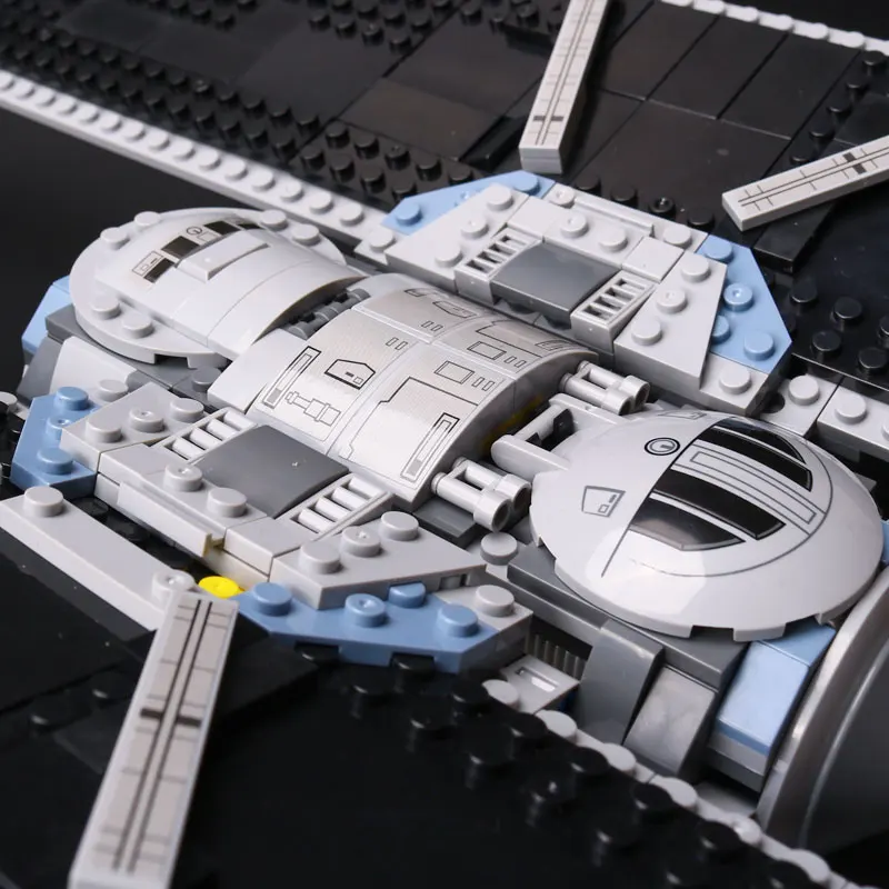 Star Series Wars 05048 Набор строительных блоков TIE Striker как детский совместимый подарок 75154