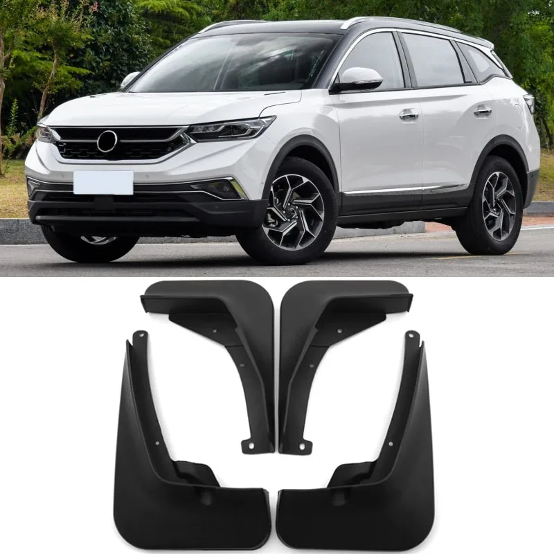 4 шт. Брызговики для DFM Dongfeng Aeolus AX7 Брызговики Брызговик Брызговики Fender для автомобиля спереди и сзади
