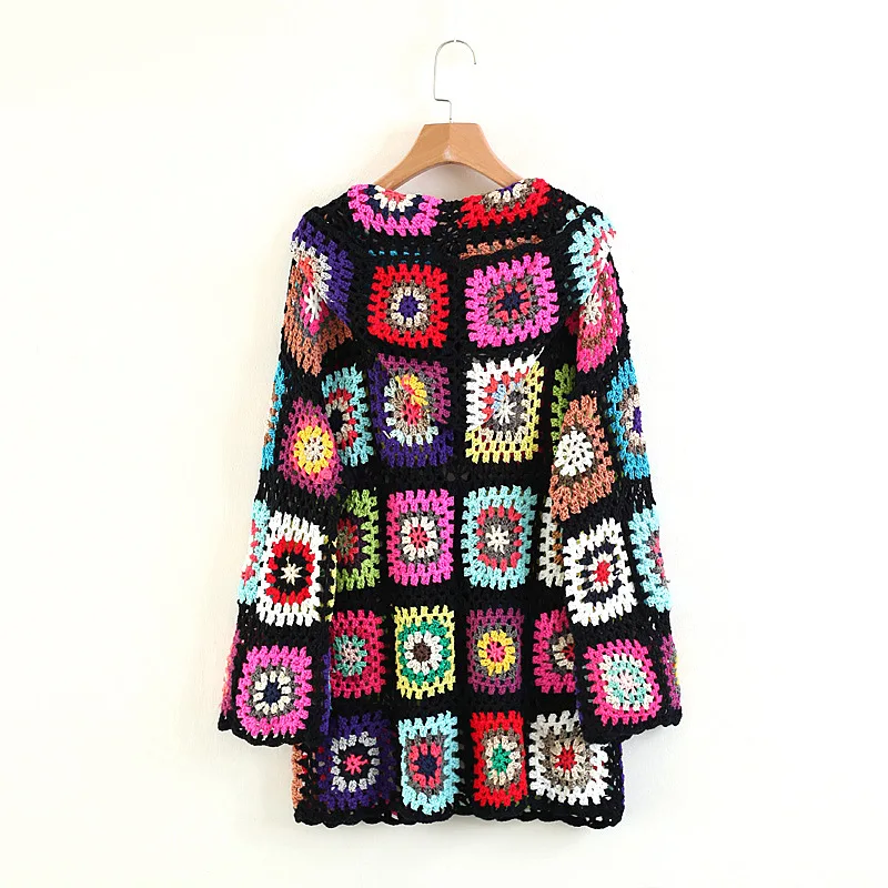 2020 New Hot Sales Ladies Boho Blouse Hollow-out Sweater Jumper Fashion Casual Pierced Pullover Women Autumn Summer Knitwear | Женская