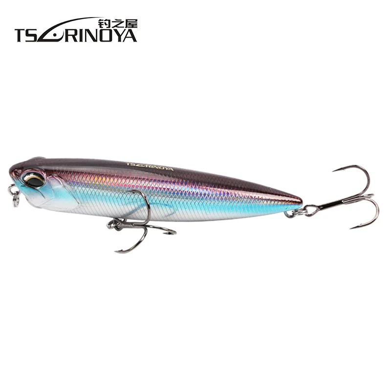 Приманка TSURINOYA Topwater-карандаш 85 мм 10 5 г искусственная рыба мягкая | Спорт и