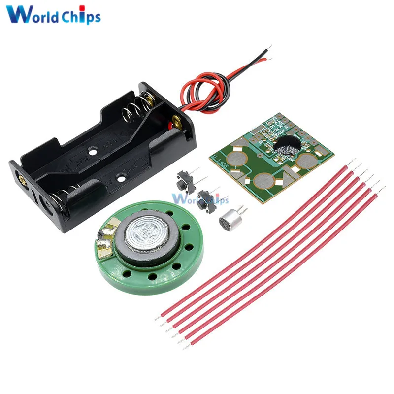 DIY Kit миниатюрная цифровая запись голосовой чип IC модуль записи движения ручка