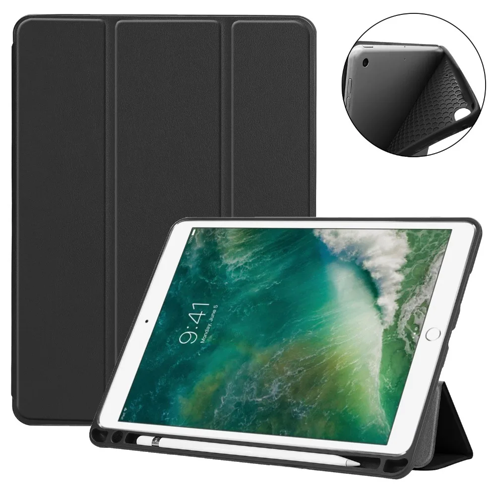 Чехол для iPad Air 3 10 5 2019/iPad Pro 2017 с держателем карандашом откидная Магнитная