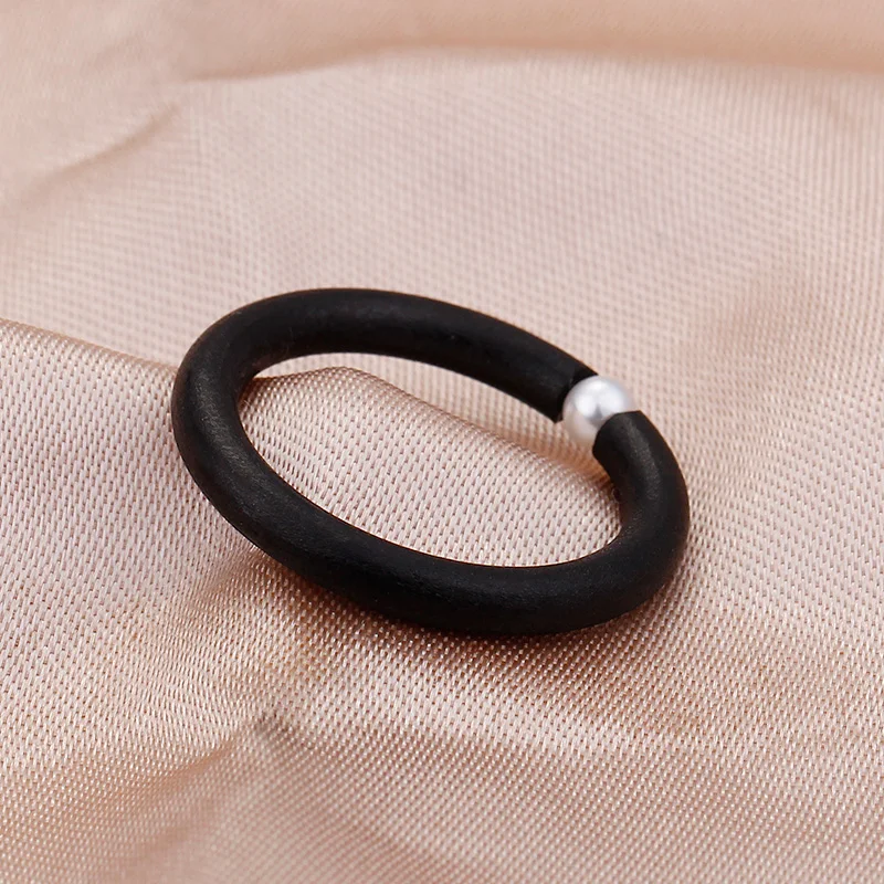Женское кольцо из нержавеющей стали с жемчугом 3 мм|small rings for women|pearl ringrings women wedding |