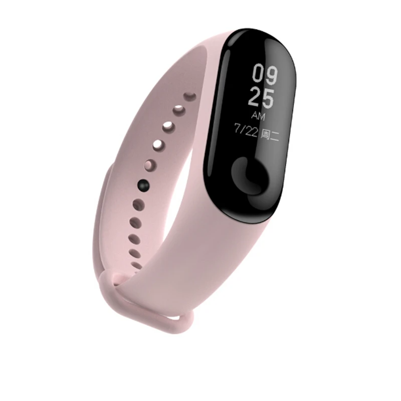 Цветной силиконовый mi Band 3 ремешок для Xiaomi mi Band 3 4 браслет для mi Band 3 4 NFC Замена